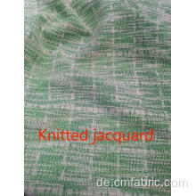 Strickte Baumwollpolyester Spandex Jacquard Chic Tyle Stoff